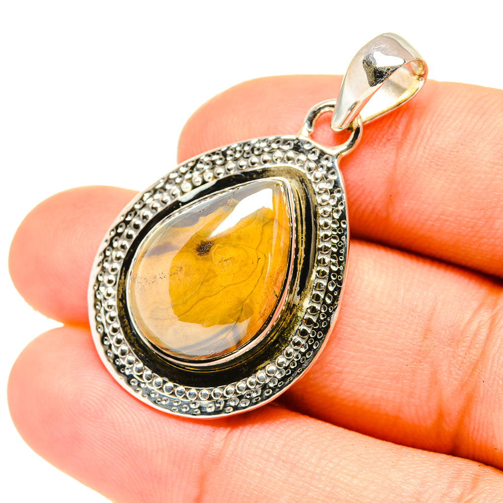 Schalenblende Pendants handcrafted by Ana Silver Co - PD6873