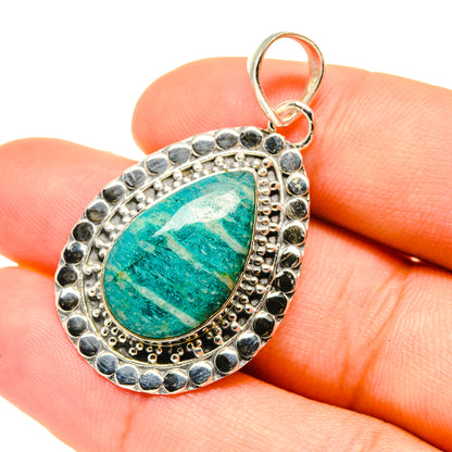 Amazonite Pendants handcrafted by Ana Silver Co - PD6874
