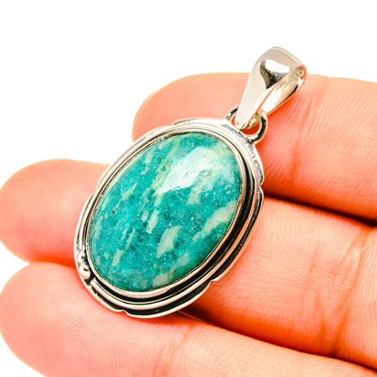 Amazonite Pendants handcrafted by Ana Silver Co - PD6879