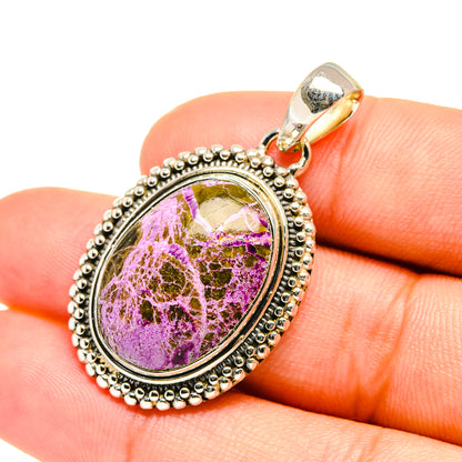 Stichtite Pendants handcrafted by Ana Silver Co - PD6947