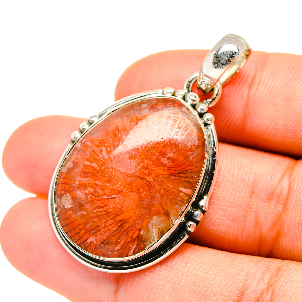 Fireworks Obsidian Pendants handcrafted by Ana Silver Co - PD6948