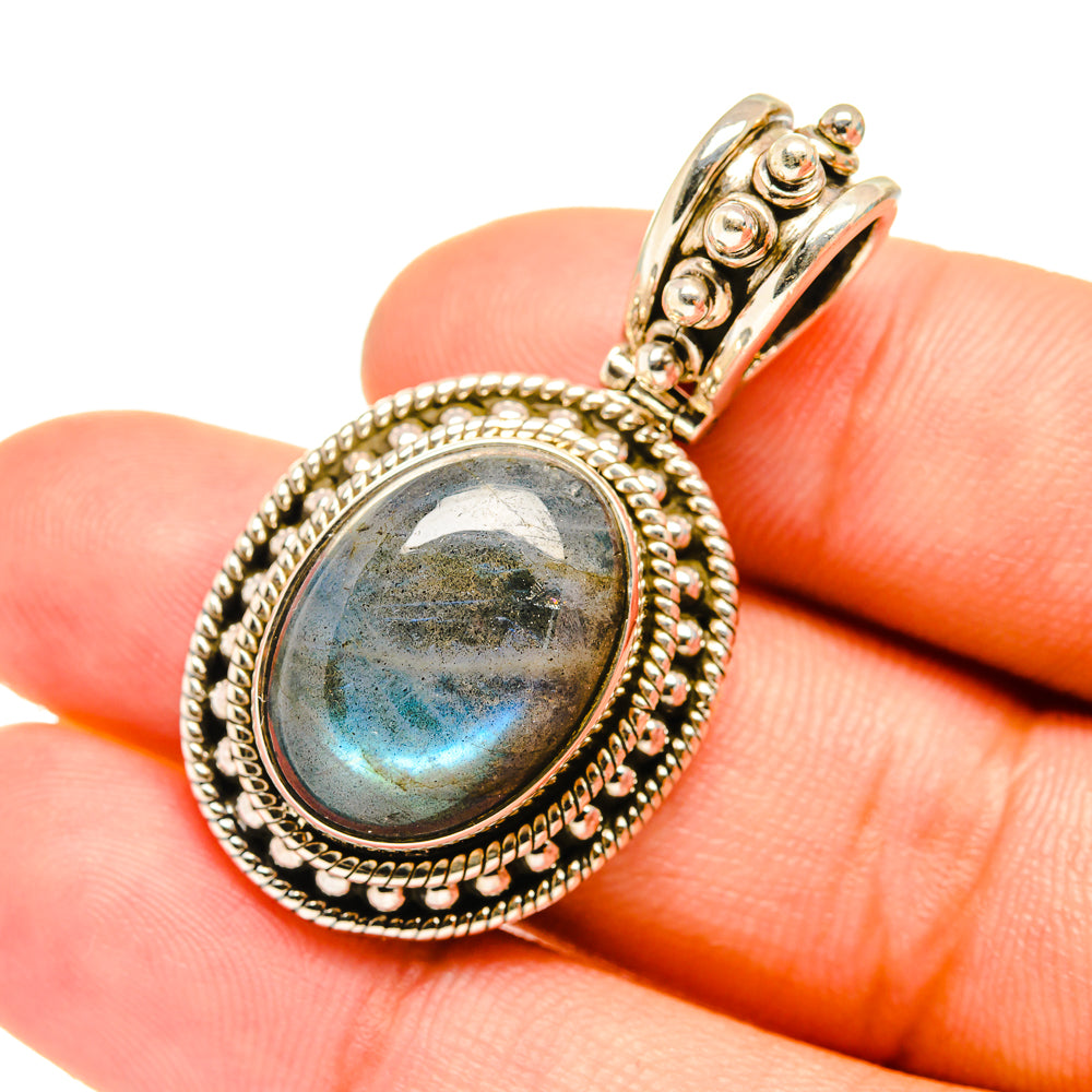Labradorite Pendants handcrafted by Ana Silver Co - PD6949