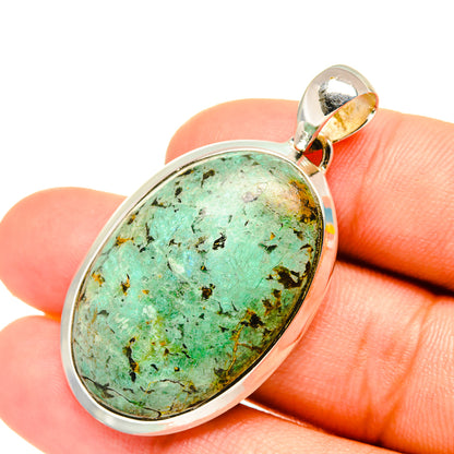 Tibetan Turquoise Pendants handcrafted by Ana Silver Co - PD6950