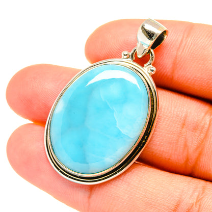 Larimar Pendants handcrafted by Ana Silver Co - PD6954