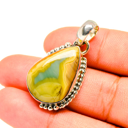 Willow Creek Jasper Pendants handcrafted by Ana Silver Co - PD6959