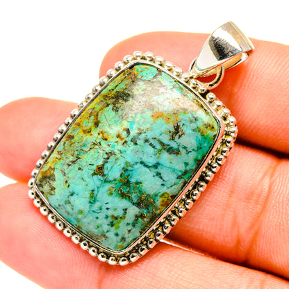 Arizona Turquoise Pendants handcrafted by Ana Silver Co - PD6971