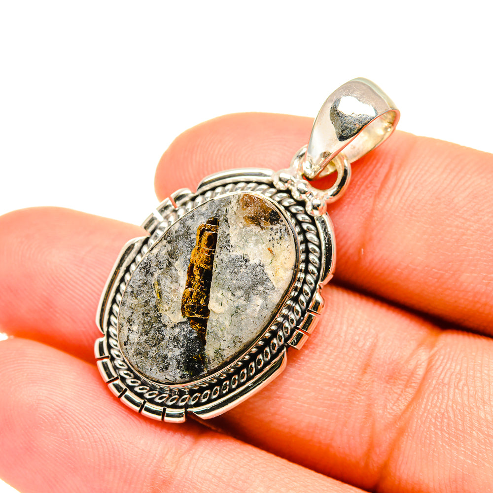 Astrophyllite Pendants handcrafted by Ana Silver Co - PD6988