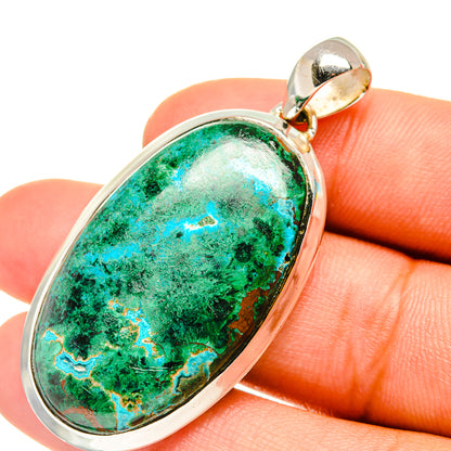 Chrysocolla Pendants handcrafted by Ana Silver Co - PD7003