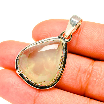 Prehnite Pendants handcrafted by Ana Silver Co - PD7005