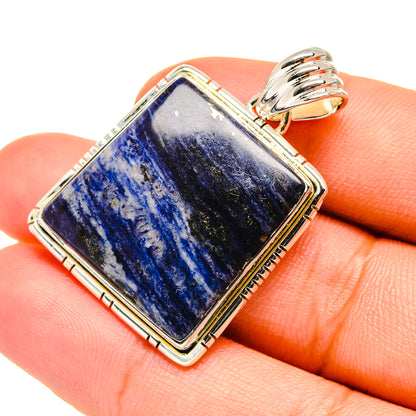 Sodalite Pendants handcrafted by Ana Silver Co - PD7006