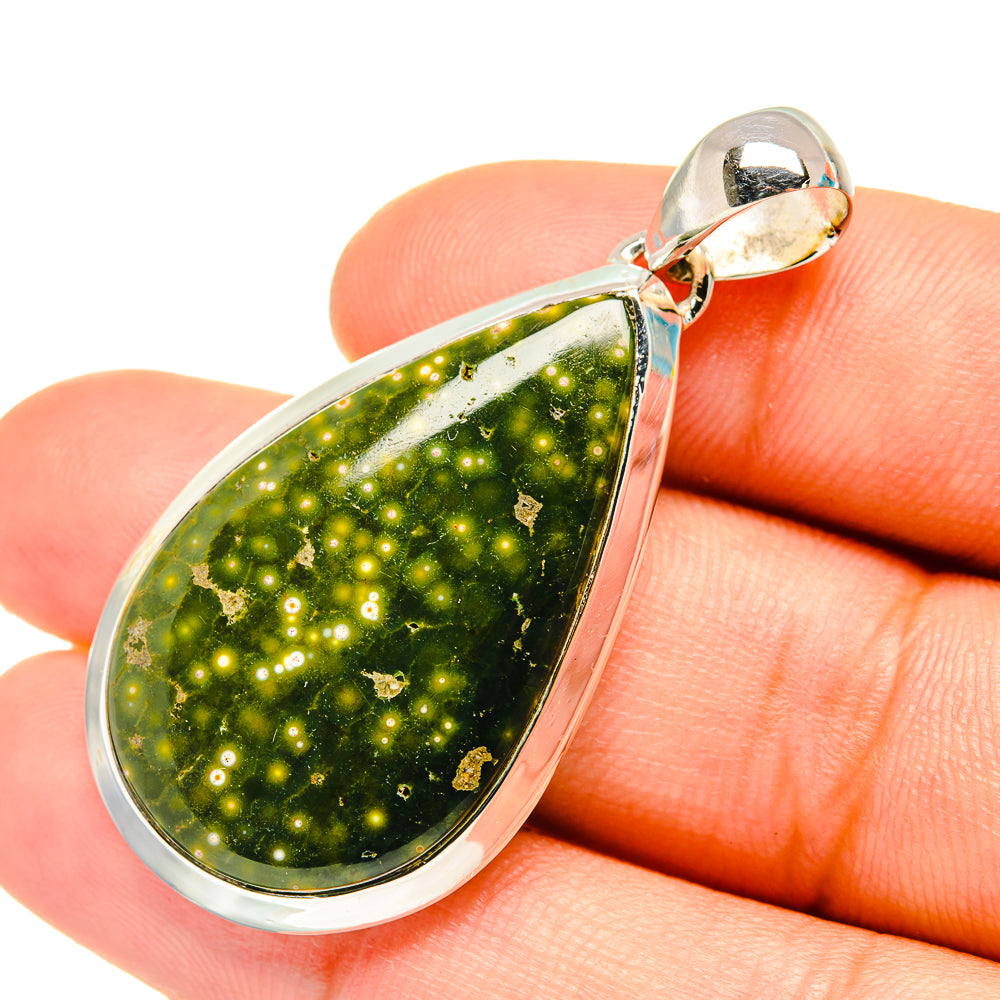 Ocean Jasper Pendants handcrafted by Ana Silver Co - PD7012