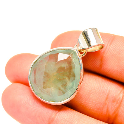 Prehnite Pendants handcrafted by Ana Silver Co - PD7024