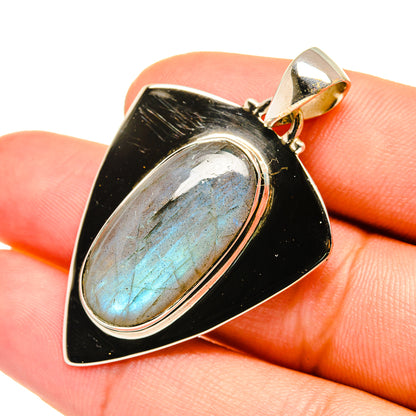 Labradorite Pendants handcrafted by Ana Silver Co - PD7029
