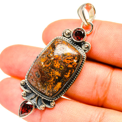 Dinosaur Bone Pendants handcrafted by Ana Silver Co - PD7030