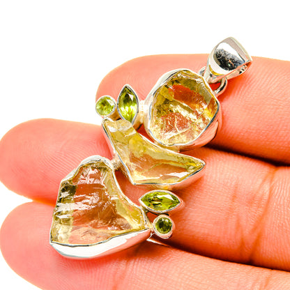 Citrine Pendants handcrafted by Ana Silver Co - PD7045