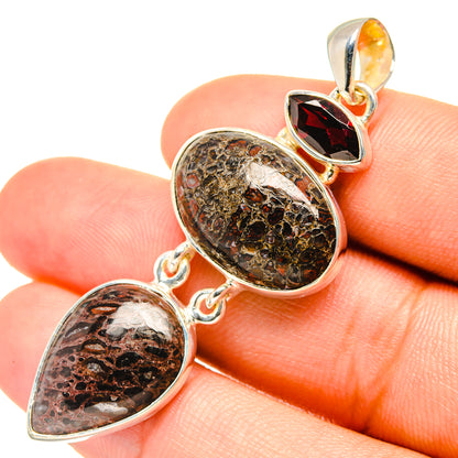 Dinosaur Bone Pendants handcrafted by Ana Silver Co - PD7062