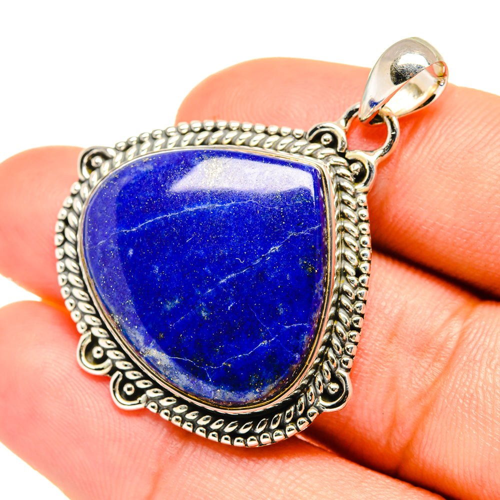 Lapis Lazuli Pendants handcrafted by Ana Silver Co - PD7065