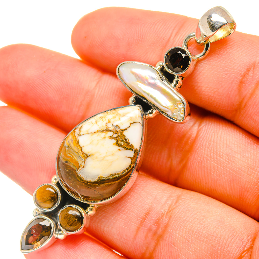 Wild Horse Jasper Pendants handcrafted by Ana Silver Co - PD7074