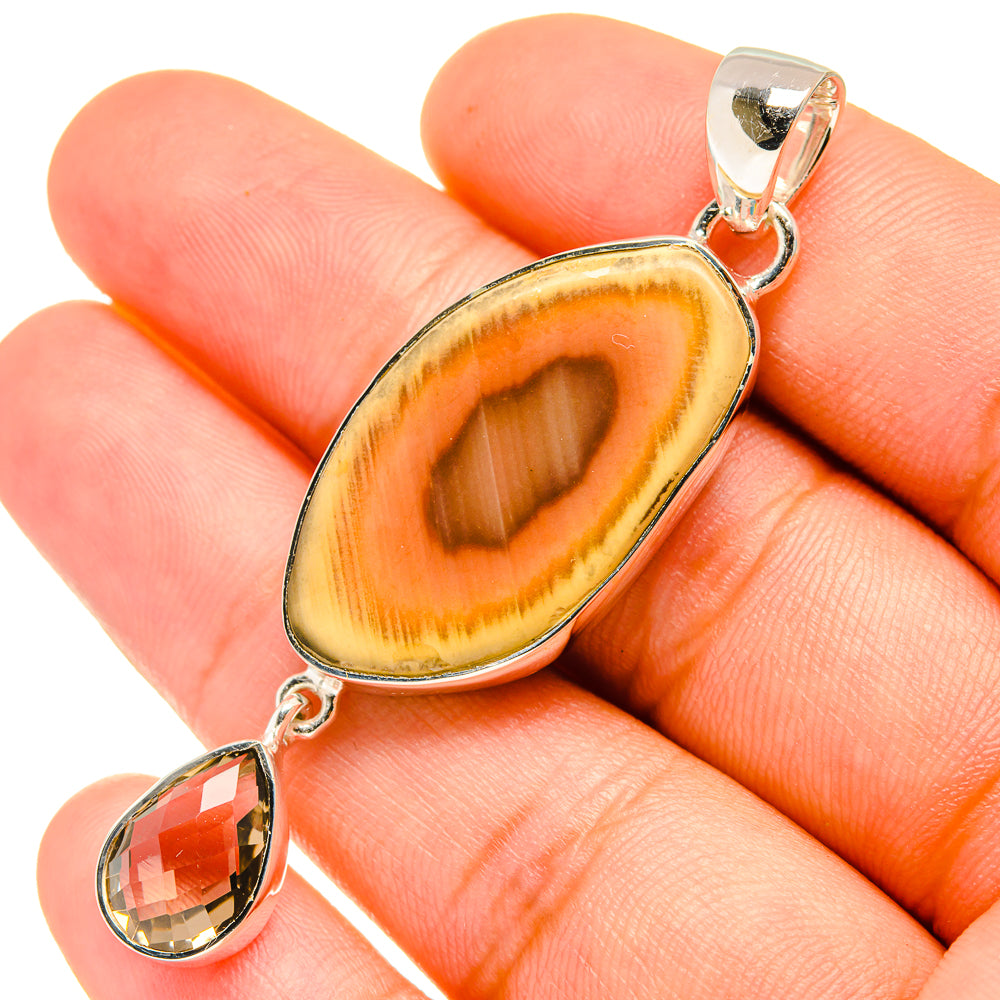 Imperial Jasper Pendants handcrafted by Ana Silver Co - PD7075