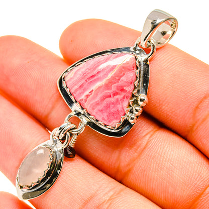 Rhodochrosite Pendants handcrafted by Ana Silver Co - PD7083