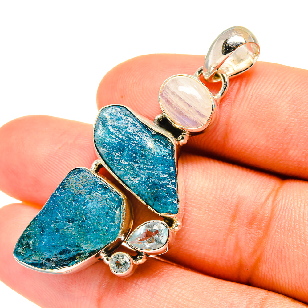 Apatite Pendants handcrafted by Ana Silver Co - PD7089