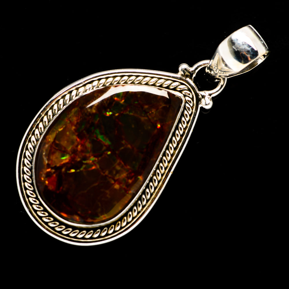 Ammolite Pendants handcrafted by Ana Silver Co - PD713427