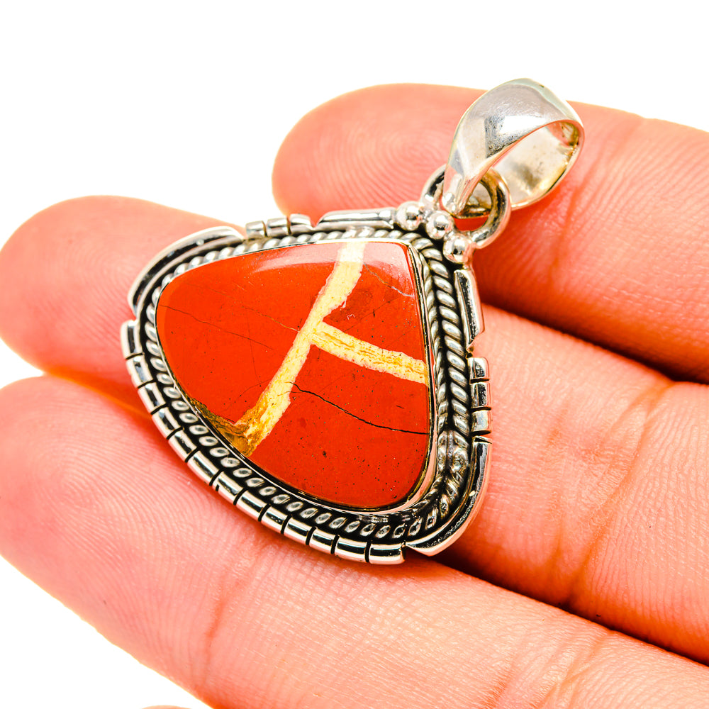 Red Jasper Pendants handcrafted by Ana Silver Co - PD7151