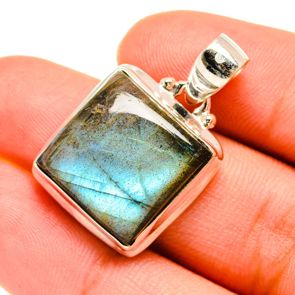 Labradorite Pendants handcrafted by Ana Silver Co - PD7153