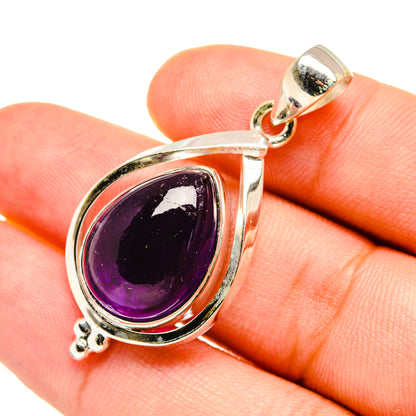 Amethyst Pendants handcrafted by Ana Silver Co - PD7156