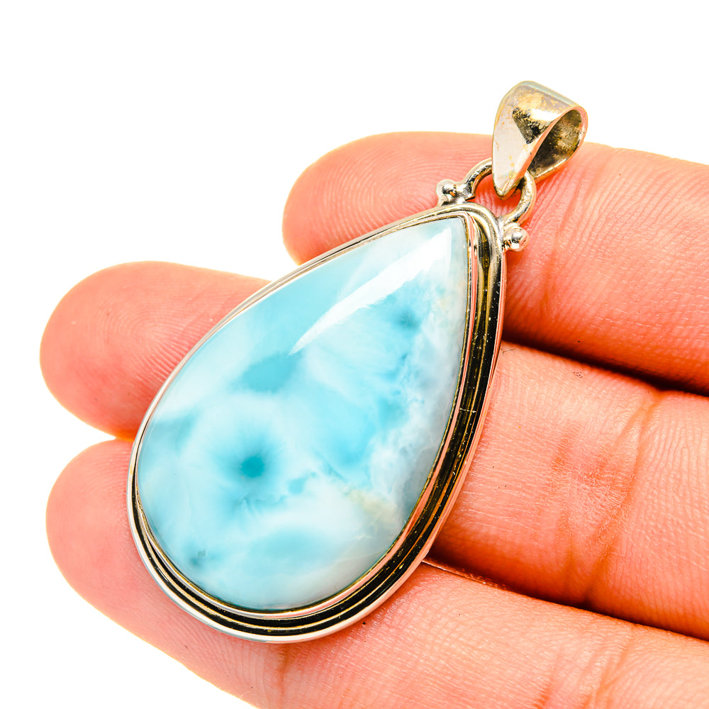 Larimar Pendants handcrafted by Ana Silver Co - PD7167