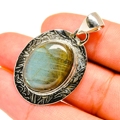 Labradorite Pendants handcrafted by Ana Silver Co - PD7174