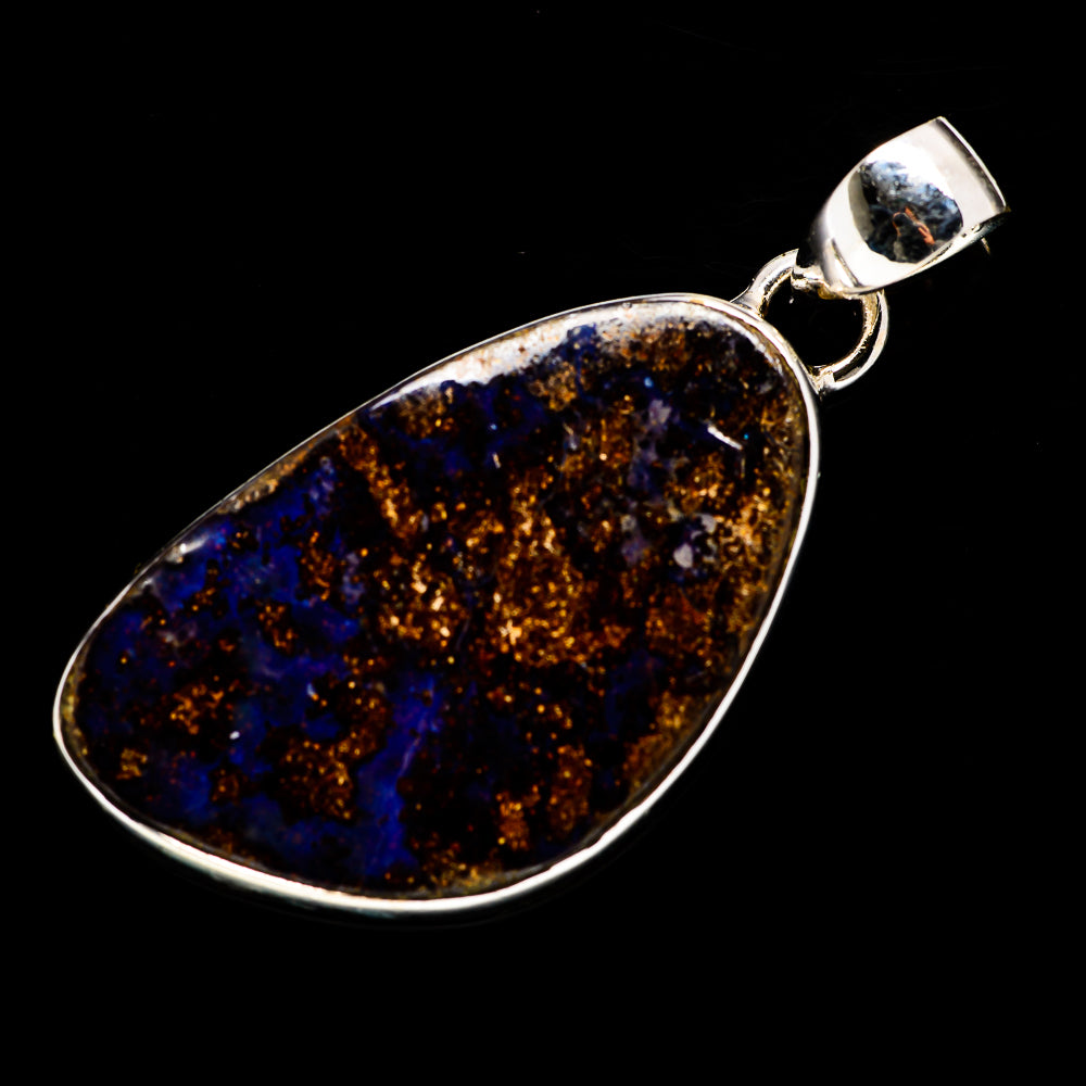 Boulder Opal Pendants handcrafted by Ana Silver Co - PD718385