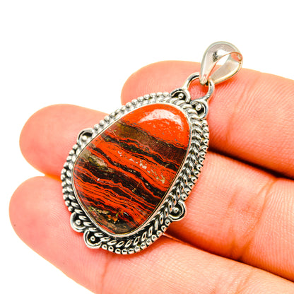 Red Jasper Pendants handcrafted by Ana Silver Co - PD7187
