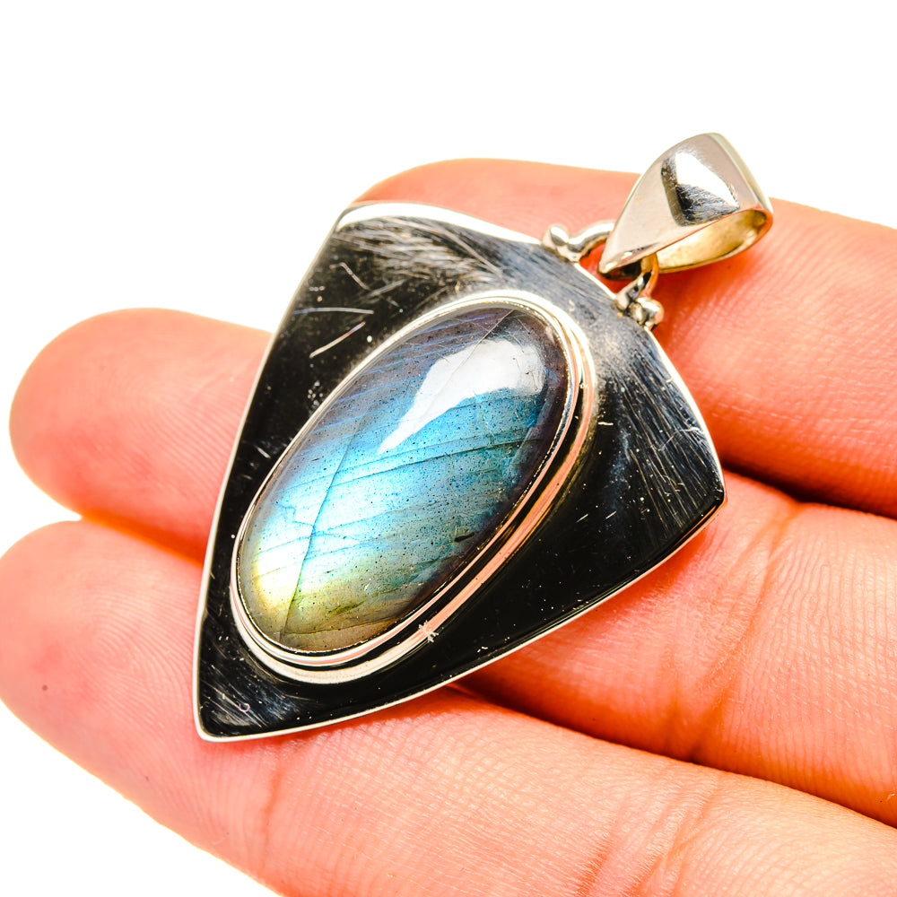 Labradorite Pendants handcrafted by Ana Silver Co - PD7192