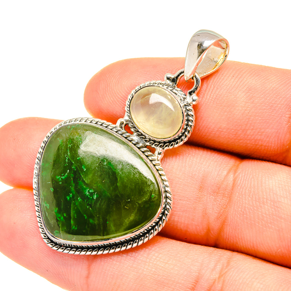 Nephirite Jade Pendants handcrafted by Ana Silver Co - PD7196