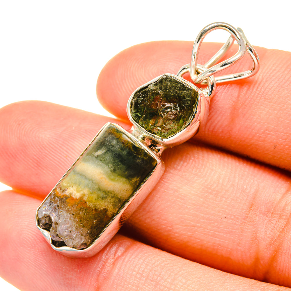 Ocean Jasper Pendants handcrafted by Ana Silver Co - PD7219