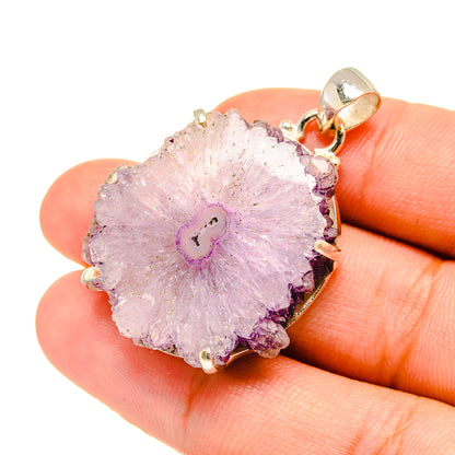 Amethyst Stalactite Pendants handcrafted by Ana Silver Co - PD7221