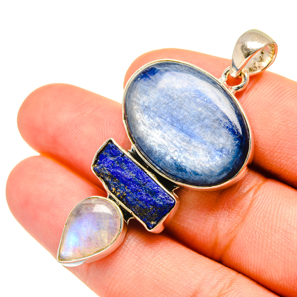 Kyanite Pendants handcrafted by Ana Silver Co - PD7229