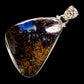 Boulder Opal Pendants handcrafted by Ana Silver Co - PD723072