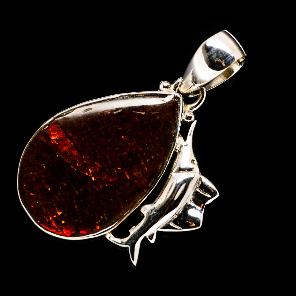 Ammolite Pendants handcrafted by Ana Silver Co - PD723380