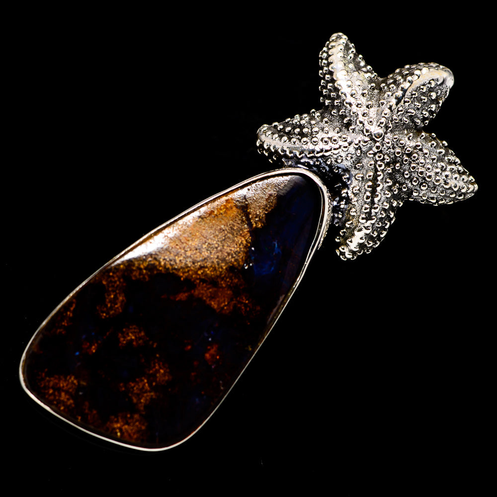 Boulder Opal Pendants handcrafted by Ana Silver Co - PD723774