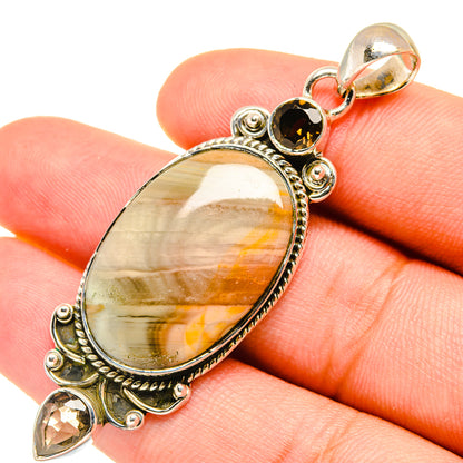 Imperial Jasper Pendants handcrafted by Ana Silver Co - PD7238