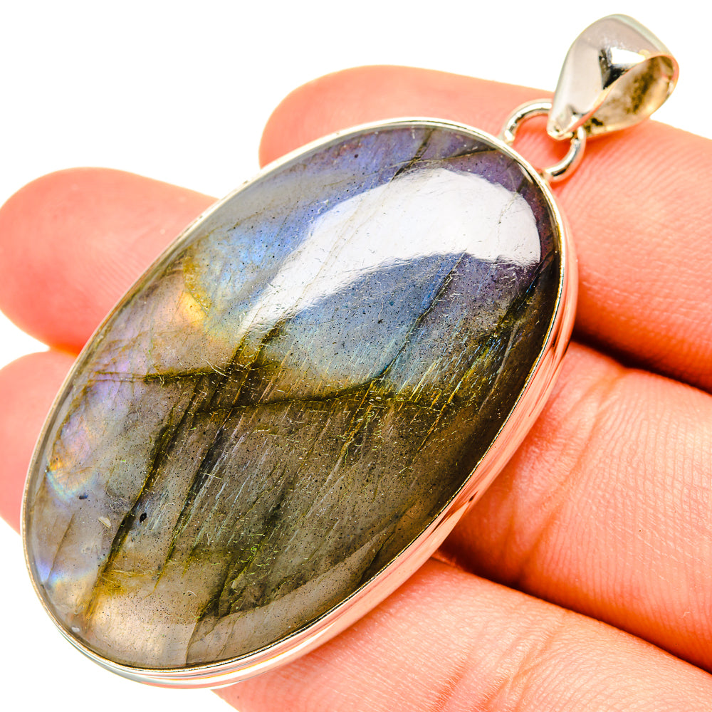 Labradorite Pendants handcrafted by Ana Silver Co - PD7245