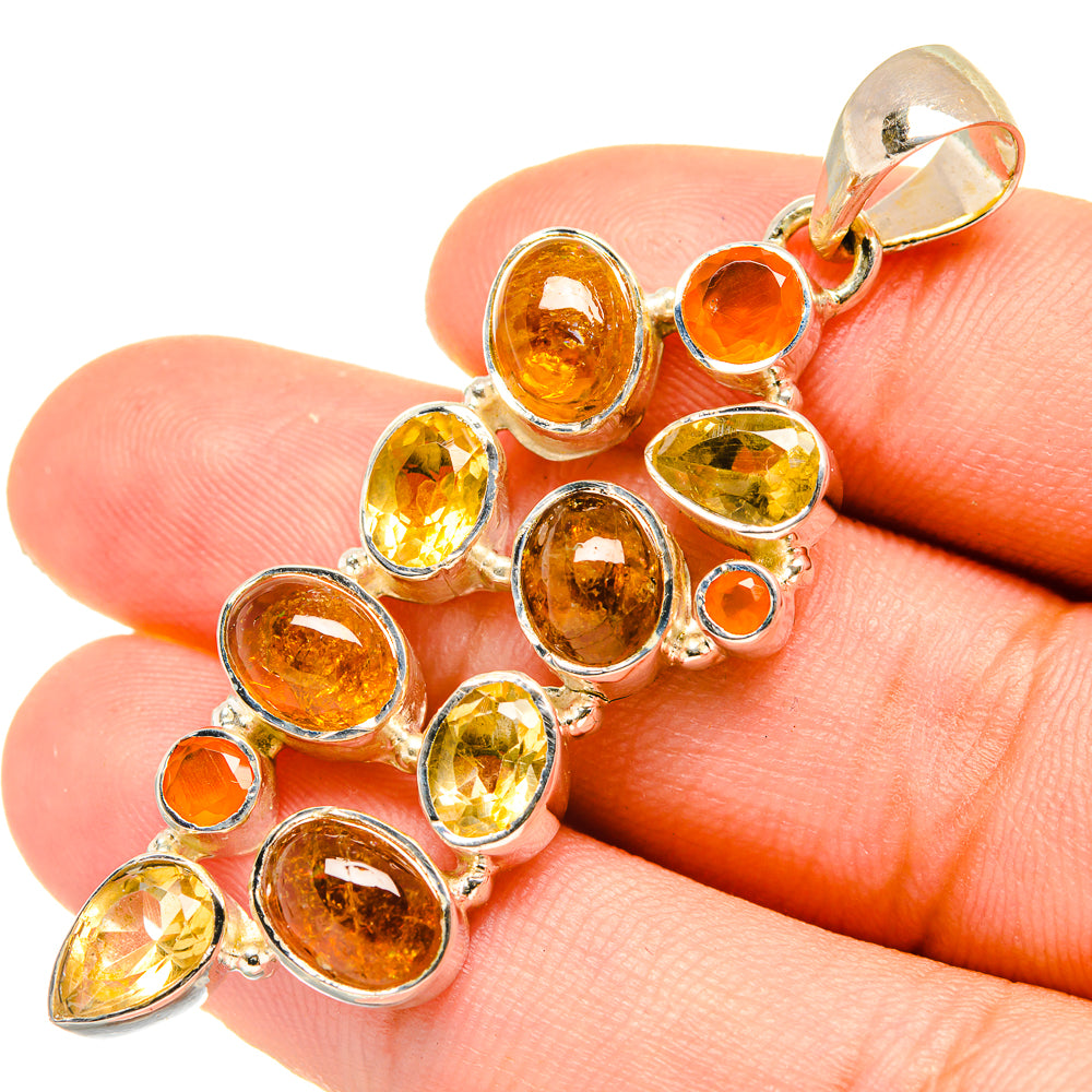 Baltic Amber Pendants handcrafted by Ana Silver Co - PD7249
