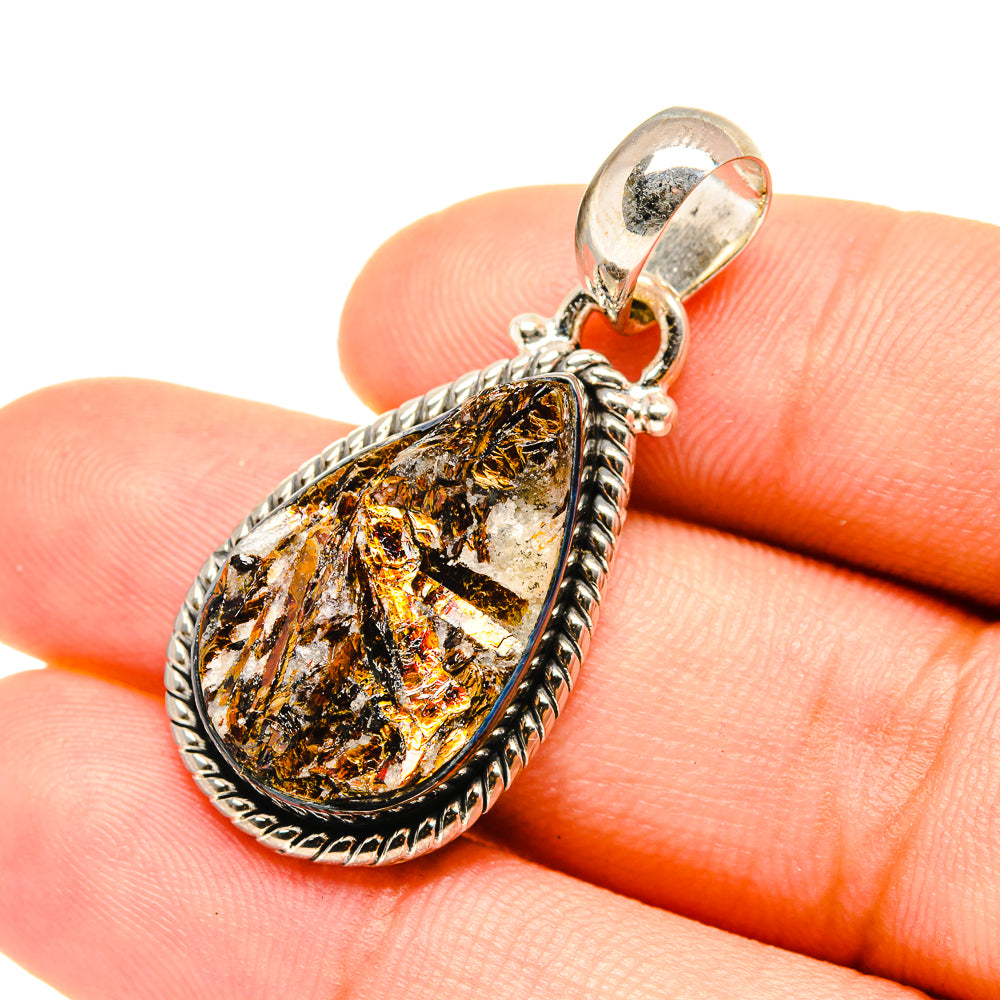 Astrophyllite Pendants handcrafted by Ana Silver Co - PD7252