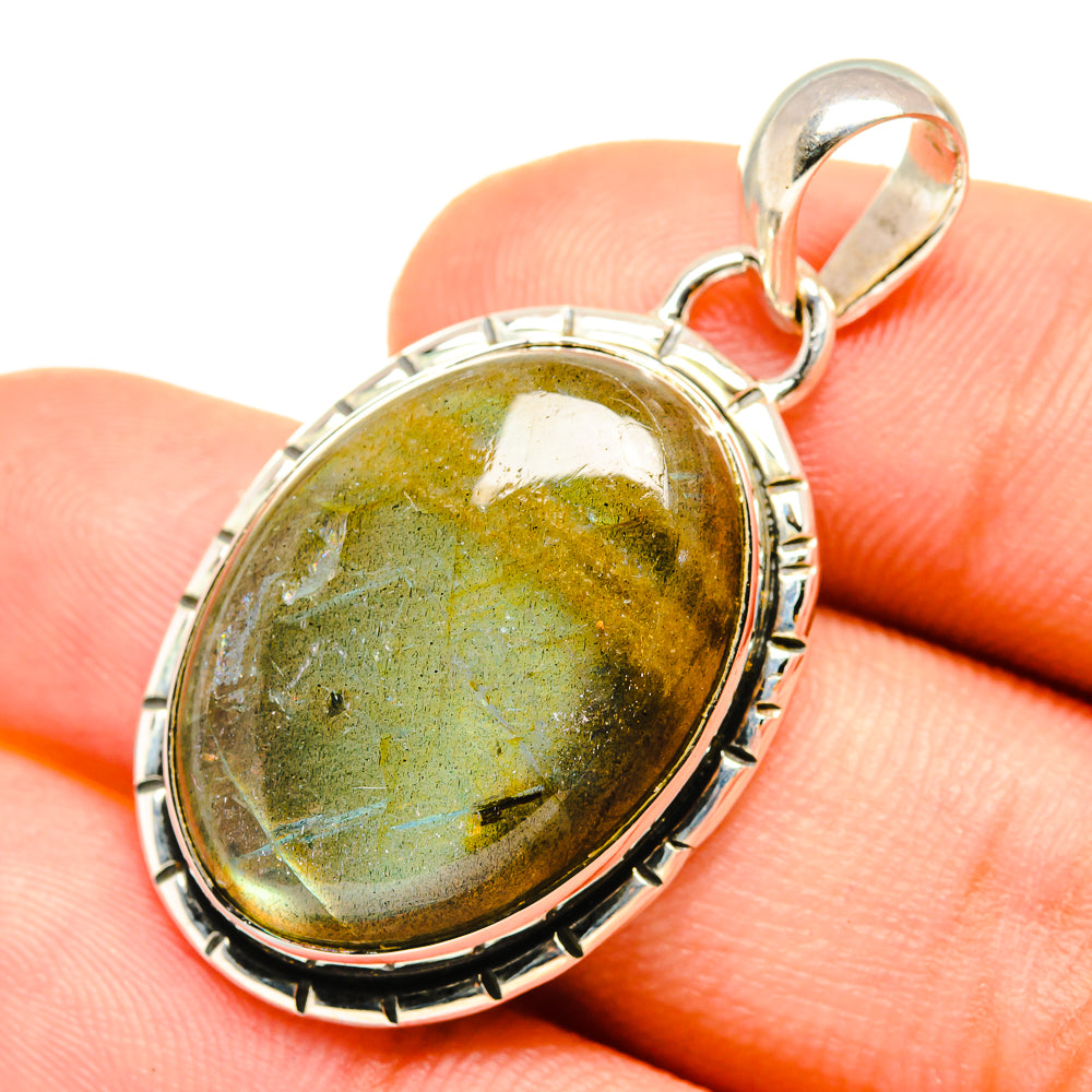 Labradorite Pendants handcrafted by Ana Silver Co - PD7254