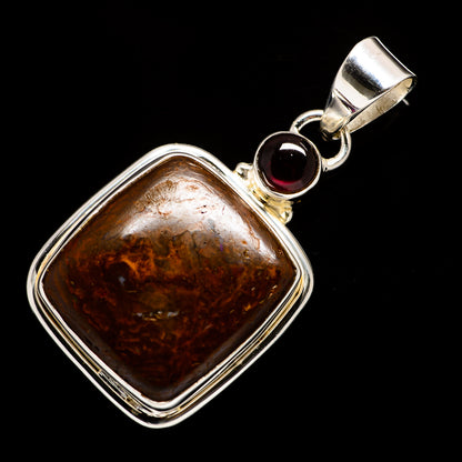 Boulder Opal Pendants handcrafted by Ana Silver Co - PD725663