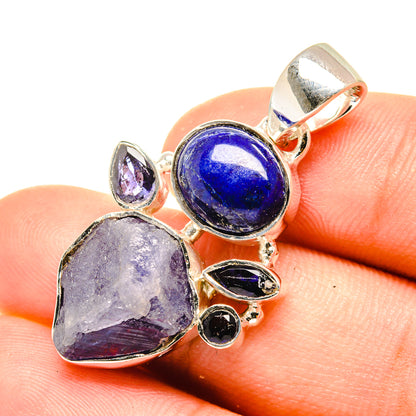 Tanzanite Pendants handcrafted by Ana Silver Co - PD7257
