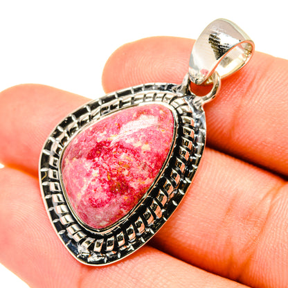 Rhodochrosite Pendants handcrafted by Ana Silver Co - PD7258