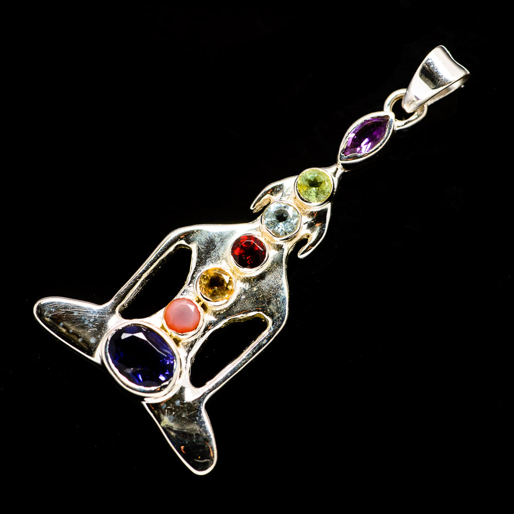 Multi-Stone Chakra Pendants handcrafted by Ana Silver Co - PD726858